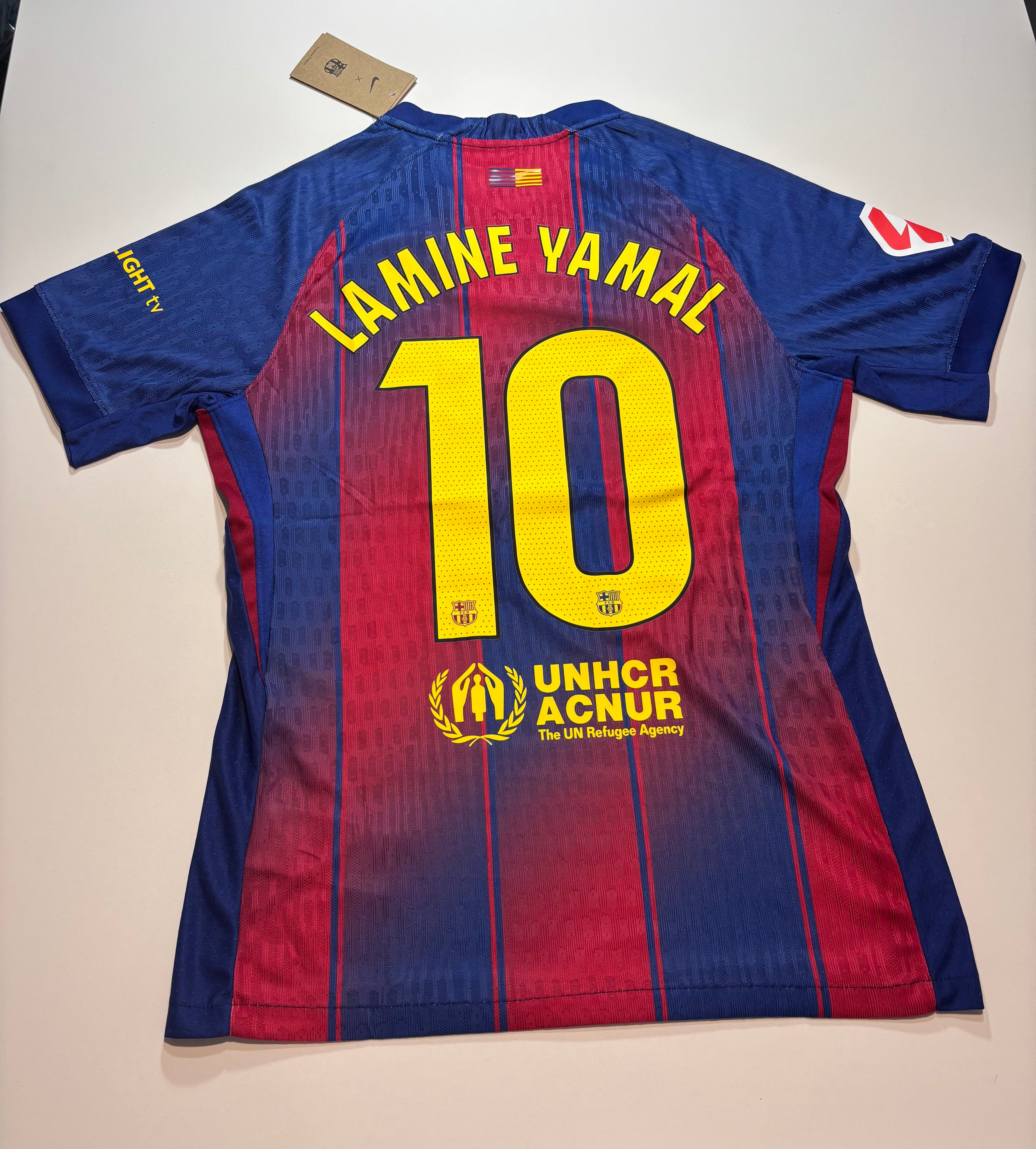 Maglia Home FC Barcelona 2025/26 –  Lamine Yamal