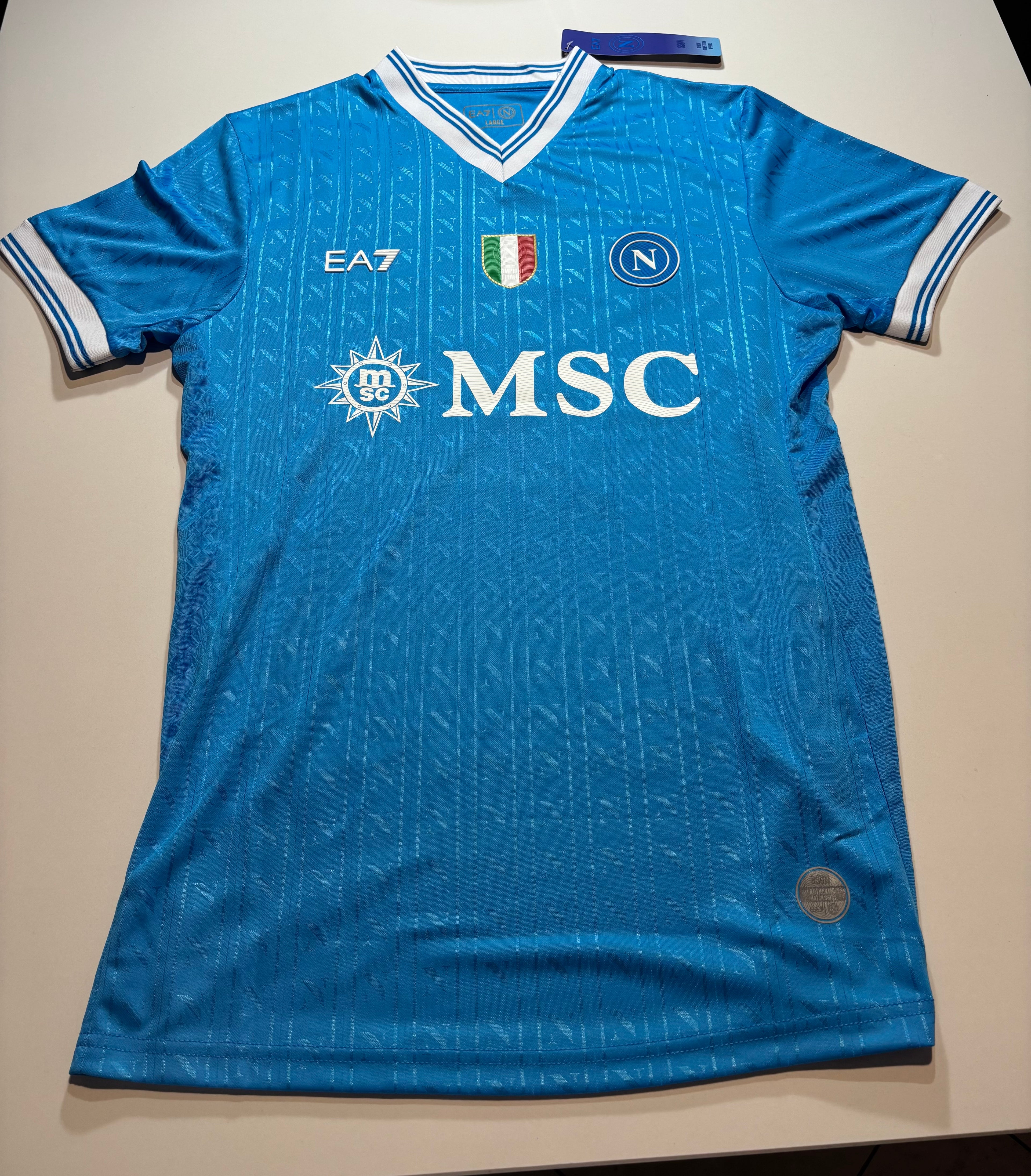 Maglia Home Napoli 2025/26 – Kevin De Bruyne #11