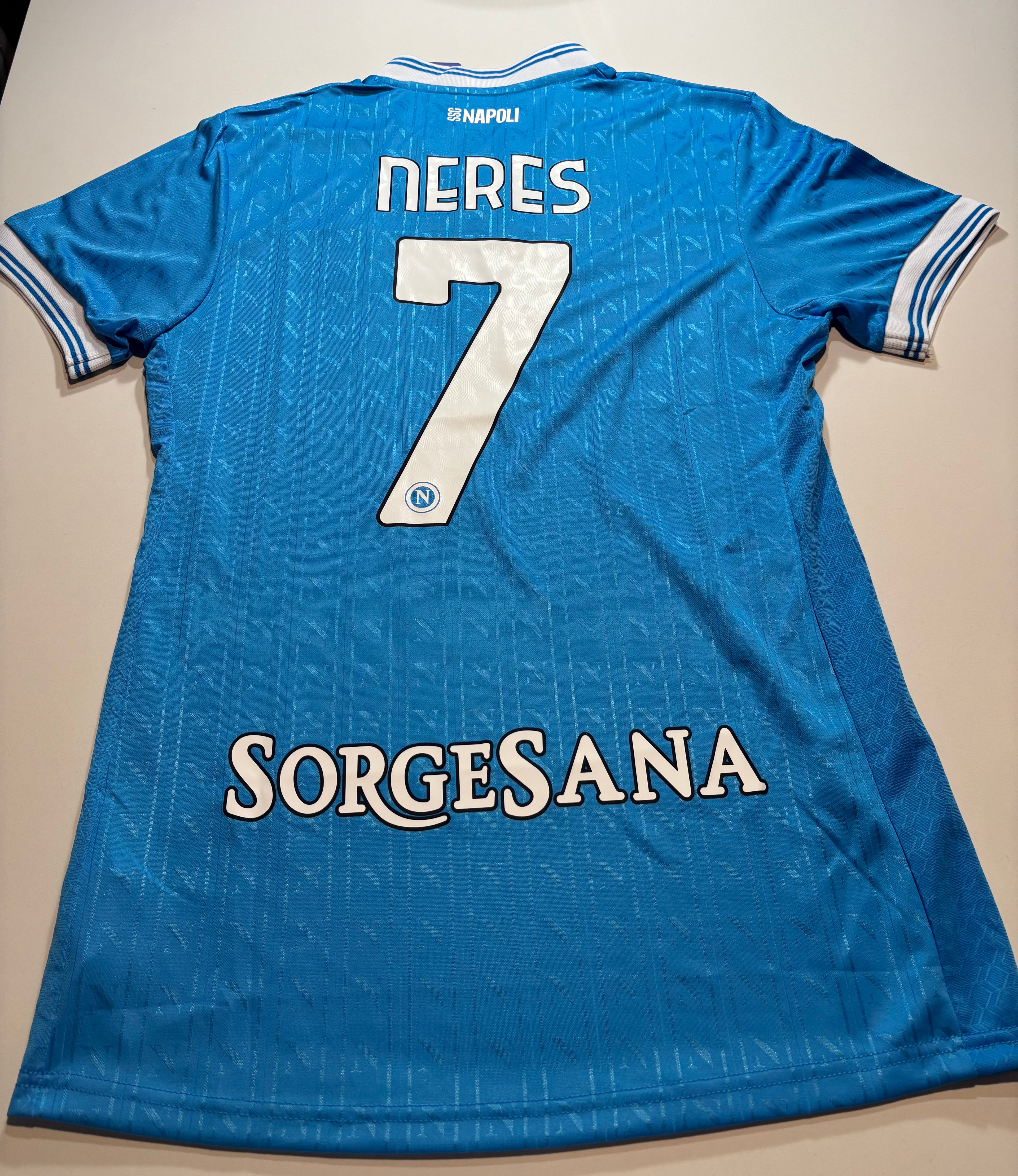 Maglia Home Napoli 2025/26 – David Neres #7