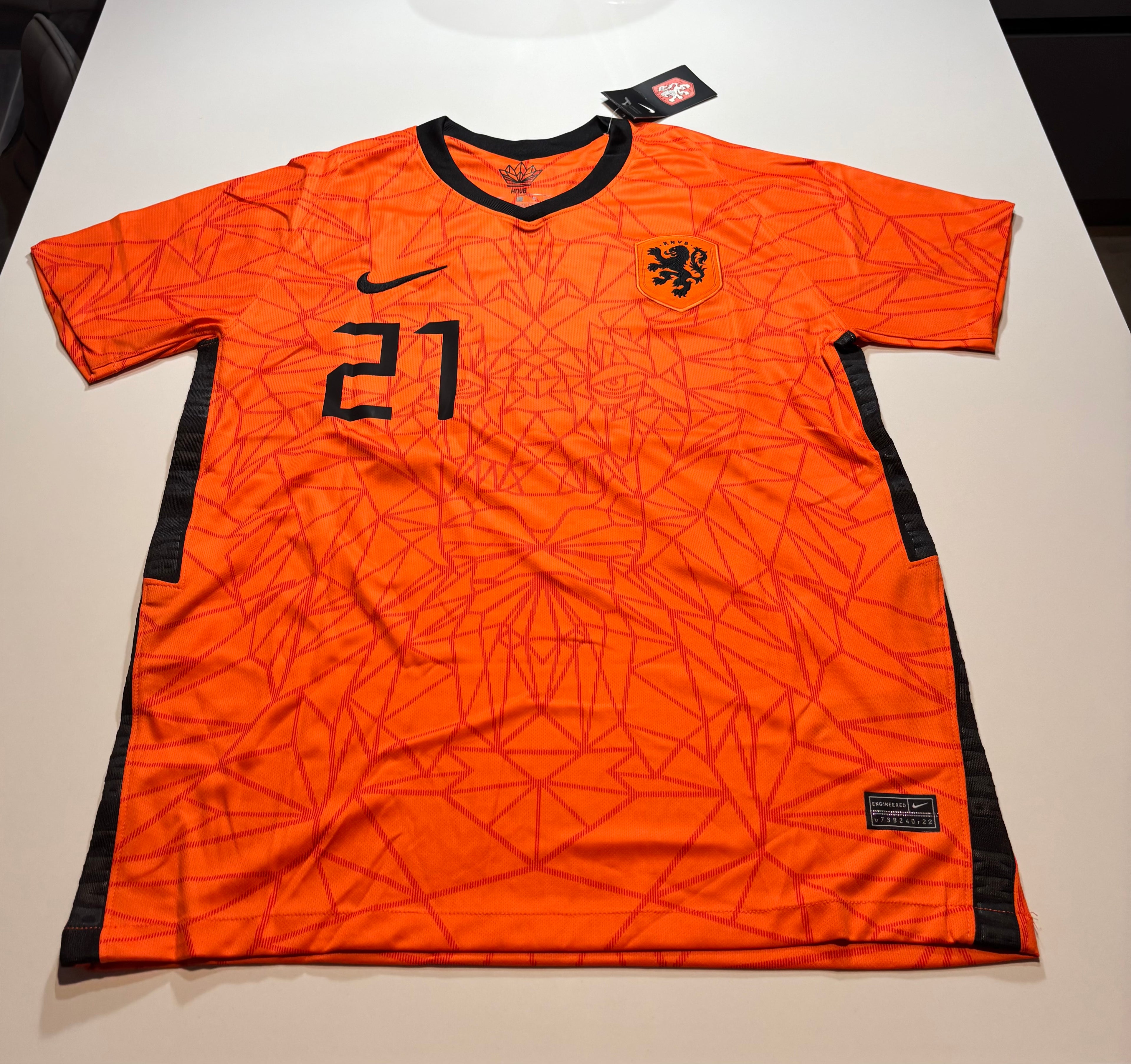 Maglia Home Olanda 2020/21 – Frenkie de Jong #21
